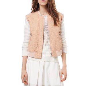 Rebecca Taylor Leather Vest- 10